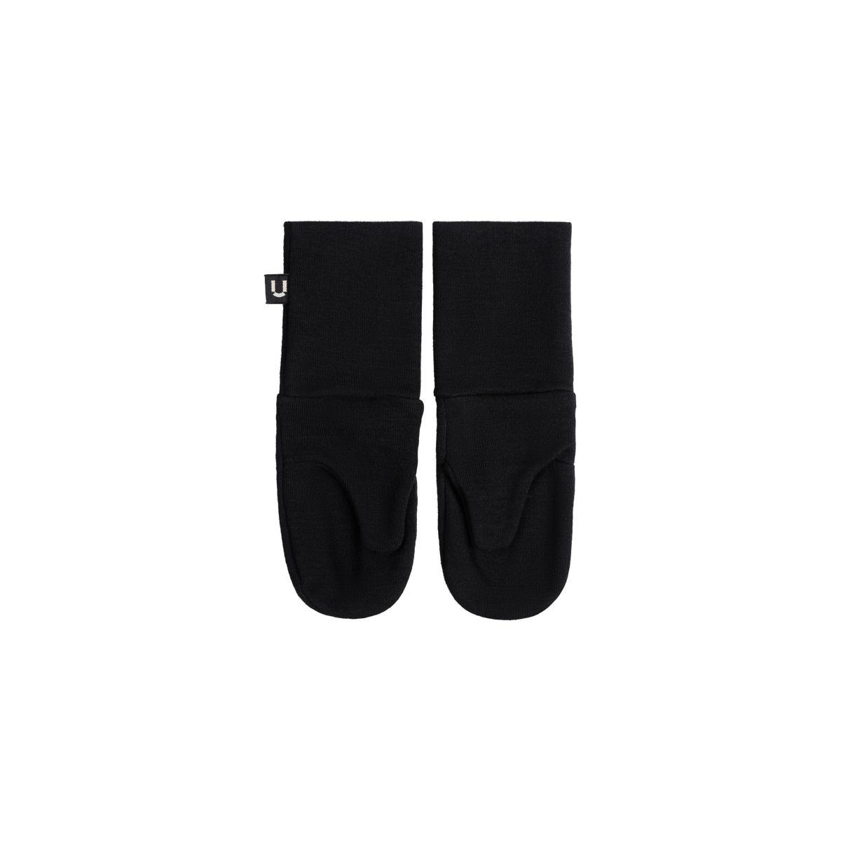 North Outdoor Sensitive merino aluslapaset JR värissä musta, mulesing-vapaa merinovilla. Suunniteltu Suomessa. -