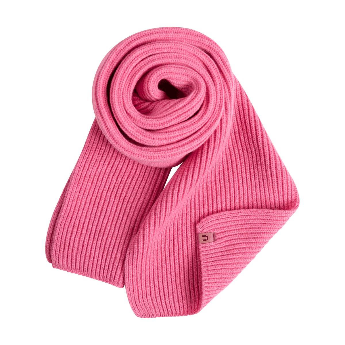 North Outdoor Pyry merino kaulaliina värissä pioninpunainen, mulesing-vapaa merinovilla. Valmistettu Suomessa. -