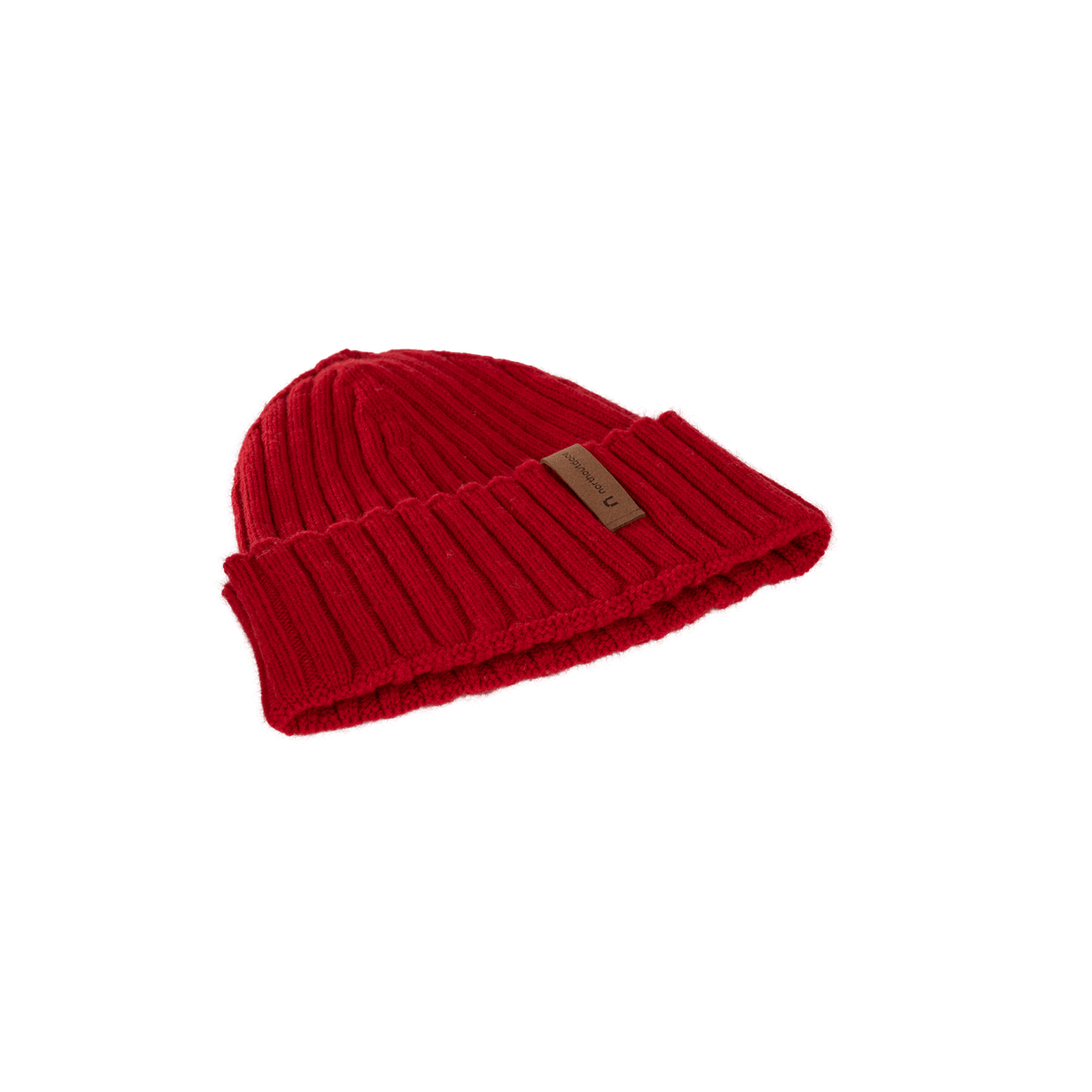 North Outdoor Bonnet haut en mérinos Kajo couleur airelle rouge, sans mulesing Laine mérinos. Fabriqué en Finlande. -
