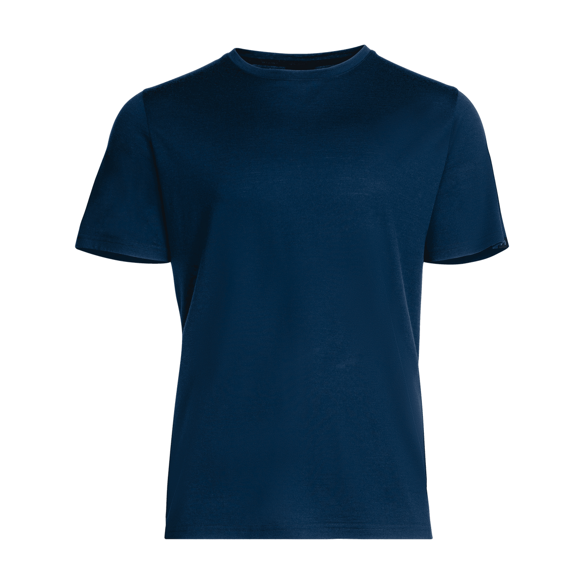 North Outdoor Liam merino t-shirt in dark blueberry, mulesing-free merino wool. Designed in Finland -