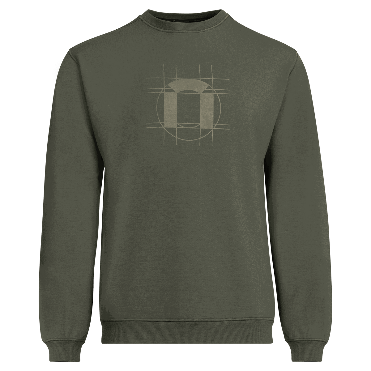North Outdoor Hugo merinofleece-trui M in de kleur brandnetel, mulesing-vrij merinowol. Ontworpen in Finland. - 