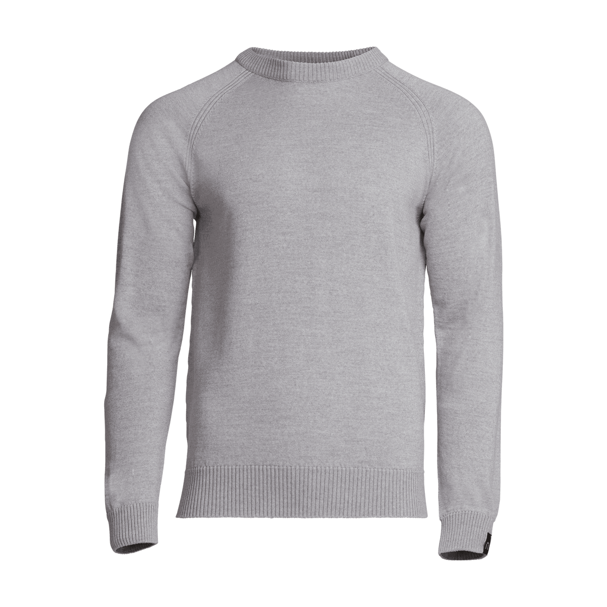 North Outdoor Maglione in maglia di merino Hohka da uomo nel colore grigio chiaro, mulesing-free Lana merino. Prodotto in Finlandia. - 