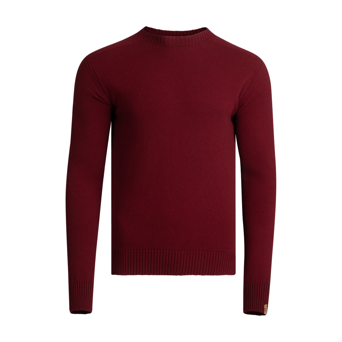 North Outdoor Maglione in maglia di merino Kuru da uomo nel colore mirtillo rosso, mulesing-free Lana merino. Prodotto in Finlandia. - 