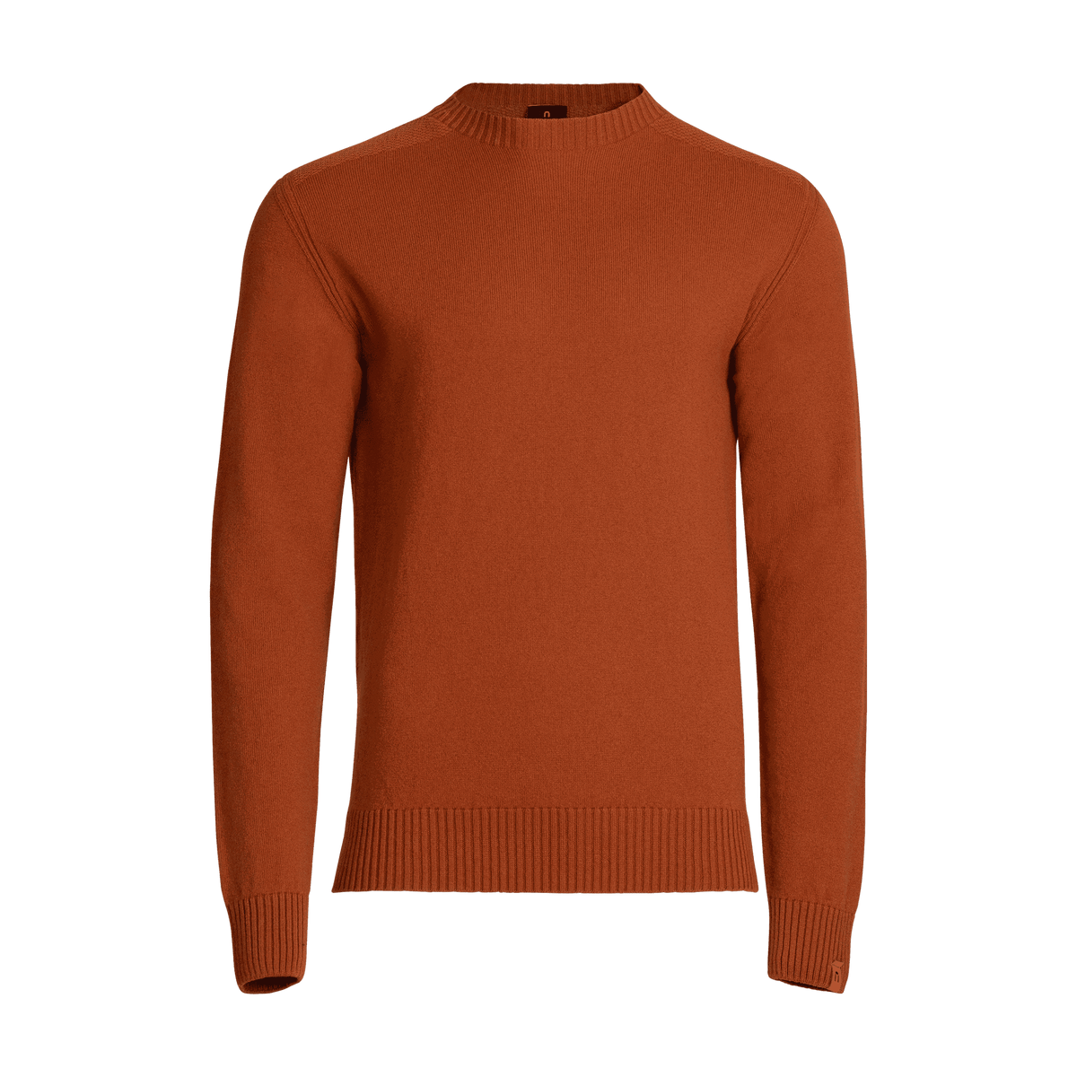 North Outdoor Kuru Herren Merinostrickpullover in der Farbe gebrannte Umbra, Mulesing-frei Merinowolle. Hergestellt in Finnland. - 