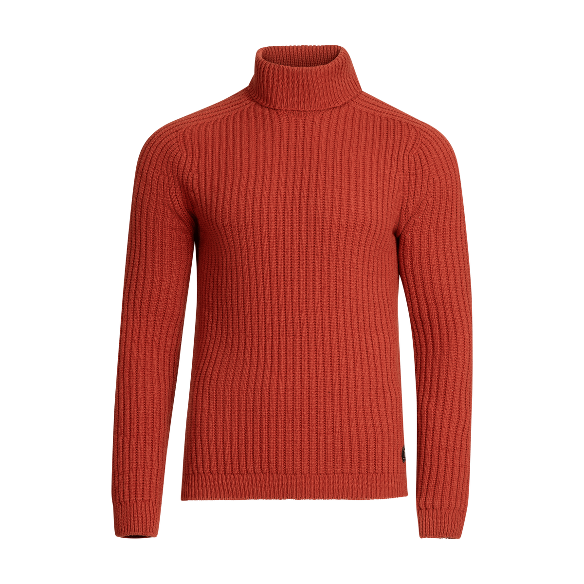 North Outdoor Hehku miesten merino poolopaita värissä terrakotta, mulesing-vapaa merinovilla. Valmistettu Suomessa. - 