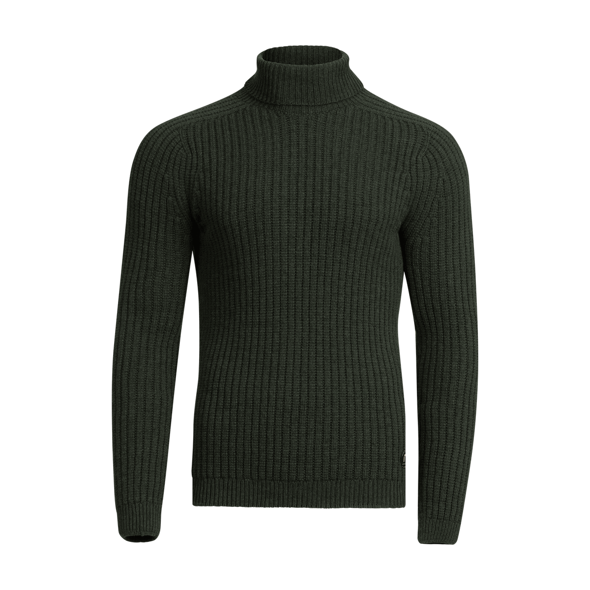 North Outdoor Hehku miesten merino poolopaita värissä nokkonen, mulesing-vapaa merinovilla. Valmistettu Suomessa. - 