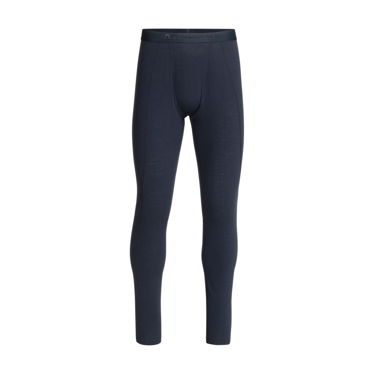 North Outdoor Motion 150 Heren merino onderlaagbroek in indigoblauw, mulesing-vrij merinowol. Ontworpen in Finland. Perfect voor technische laagjeskleding. - 
