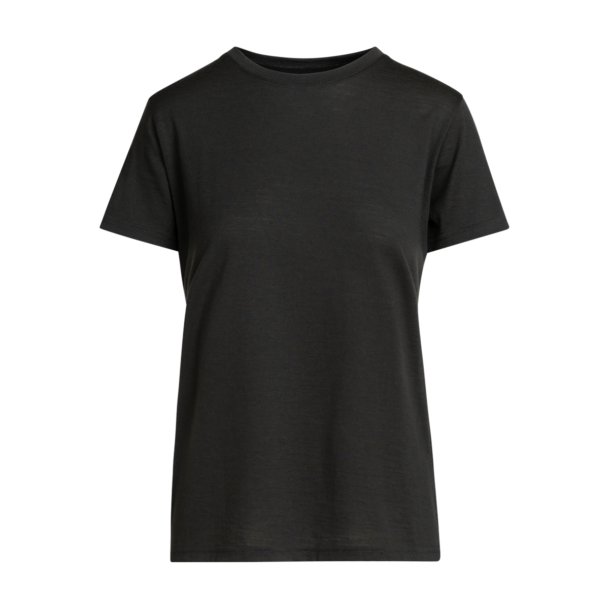 North Outdoor Lisa merino-t-shirt för dam i granitgrå mulesing-fri merinoull. Designad i Finland. - 