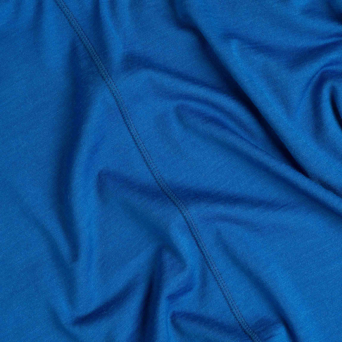 North Outdoor Joy merino T-paita W värissä atlantinsininen, mulesing-vapaa merinovilla. Suunniteltu Suomessa. - 
