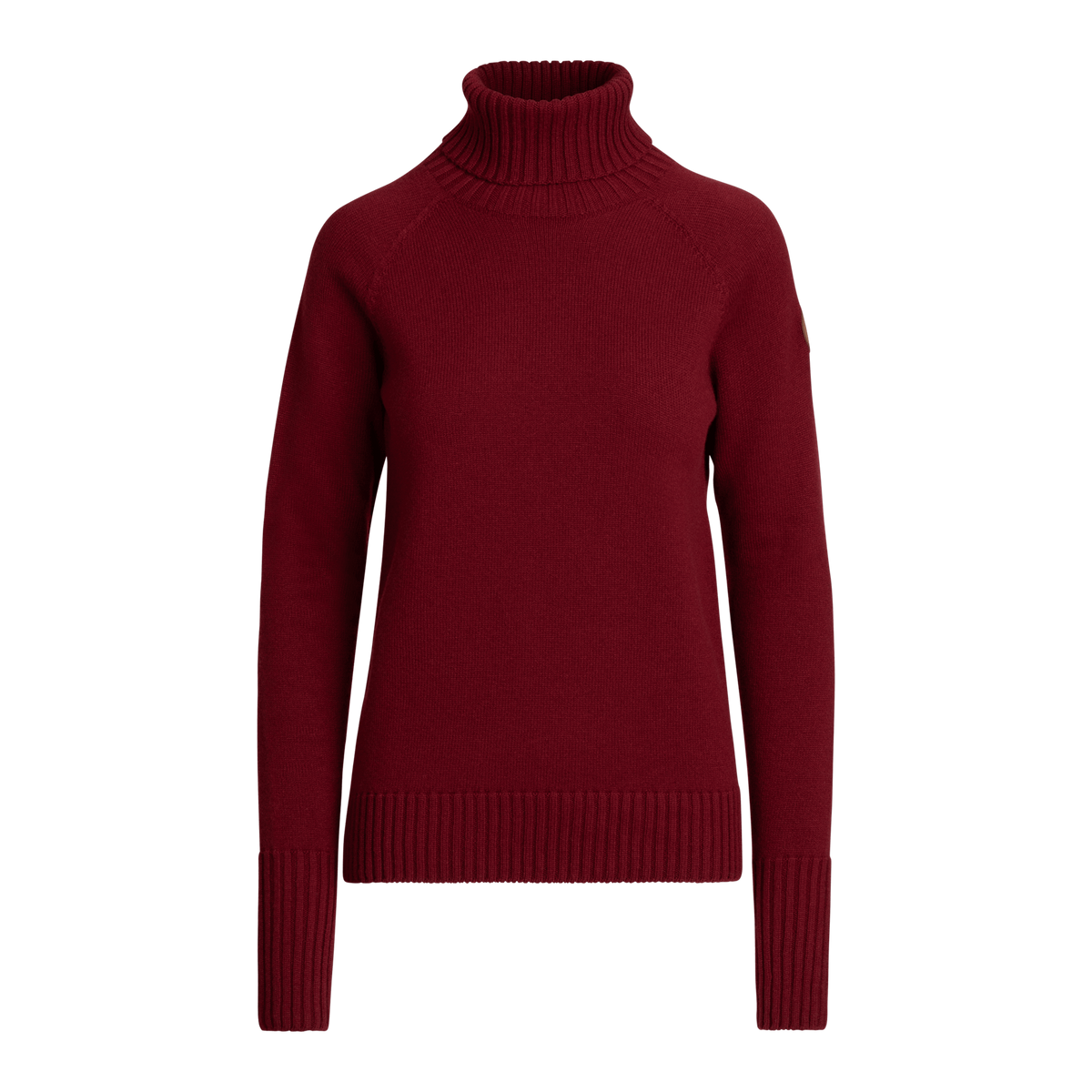 North Outdoor Kuulas Damen Merinowollpullover in der Farbe Cranberry, Mulesing-frei Merinowolle. Hergestellt in Finnland. - 