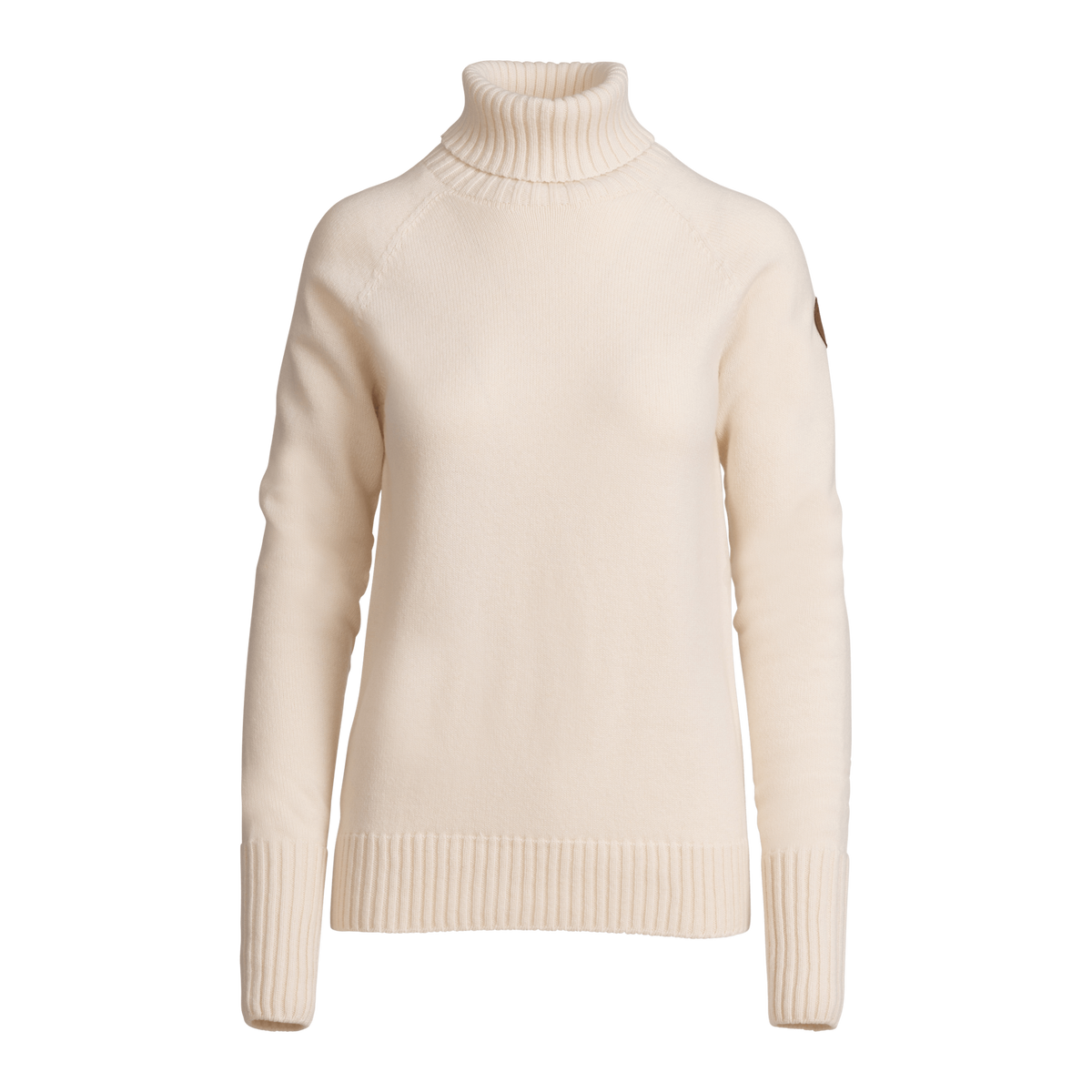 North Outdoor Kuulas Dames merinowollen shirt in de kleur sneeuwwit, mulesing-vrij merinowol. Gemaakt in Finland. - 