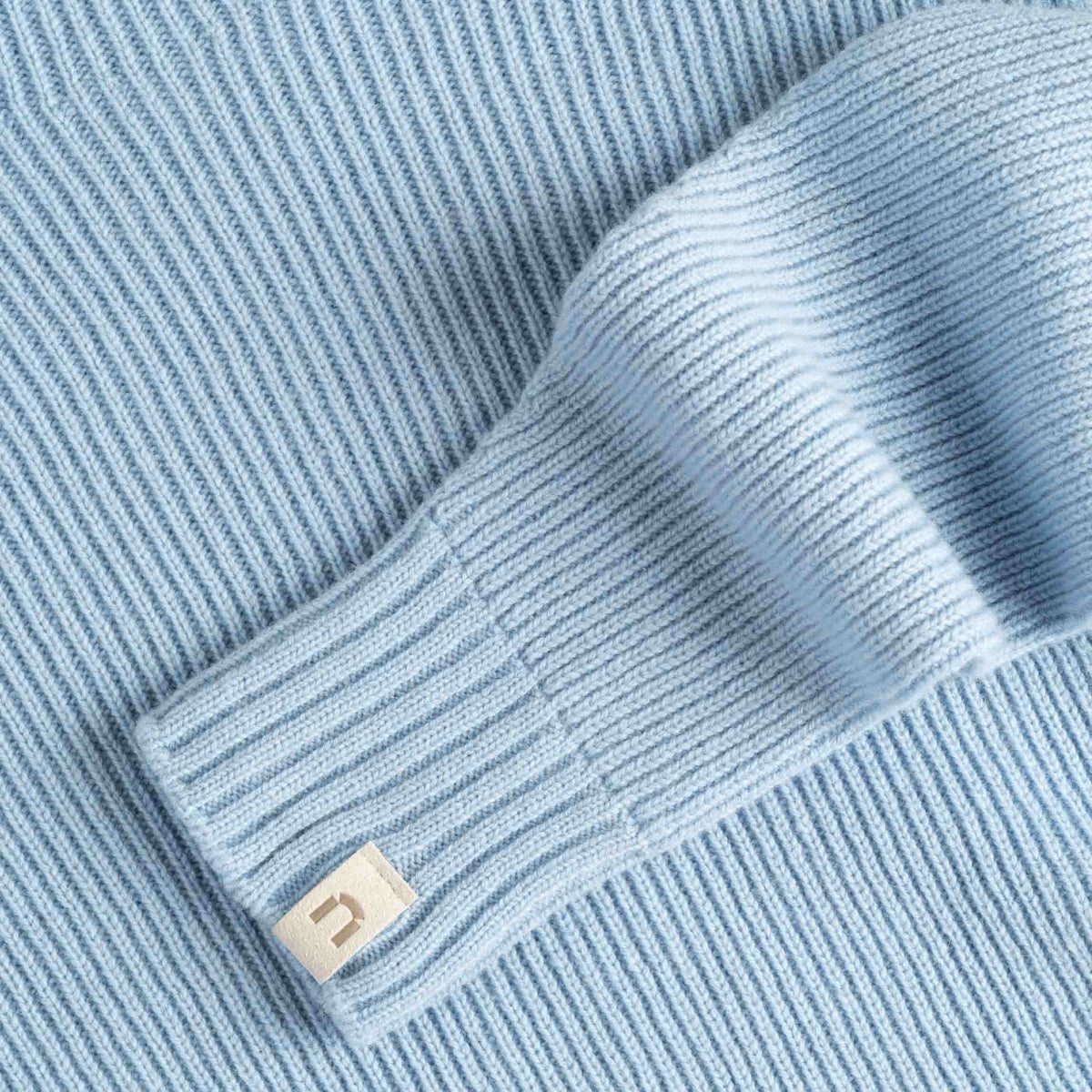 North Outdoor Maglione in lana merino Kieppi da donna nel colore azzurro chiaro, mulesing-free Lana merino. Prodotto in Finlandia. - 