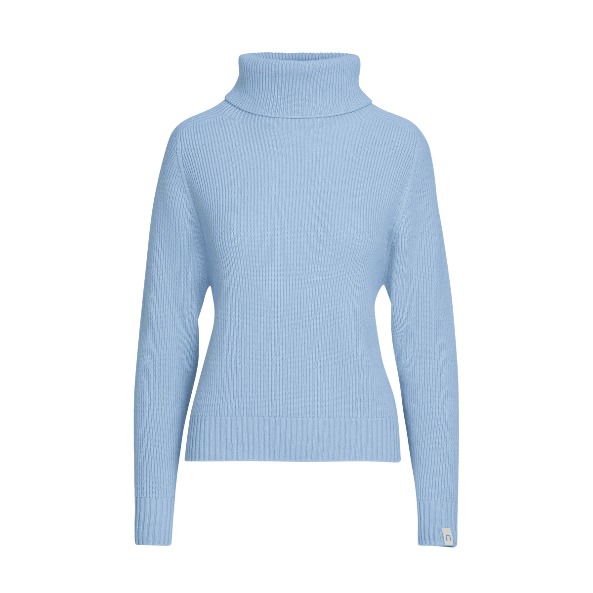 North Outdoor Maglione in lana merino Kieppi da donna nel colore azzurro chiaro, mulesing-free Lana merino. Prodotto in Finlandia. - 