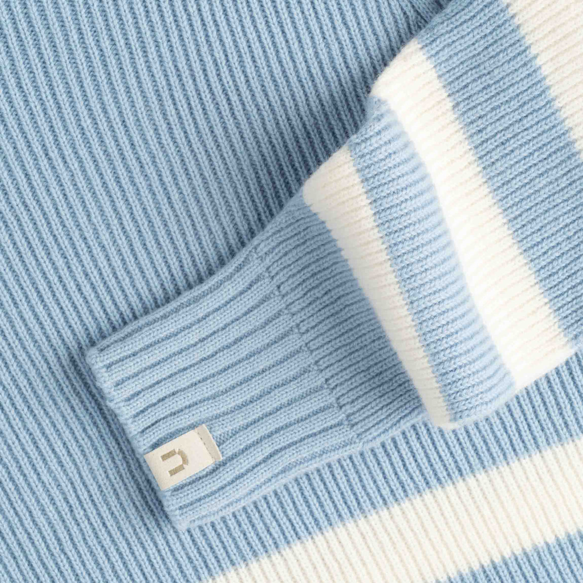 North Outdoor Maglione in lana merino Kieppi da donna nel colore azzurro chiaro I bianco neve, mulesing-free Lana merino. Realizzato in Finlandia. - 