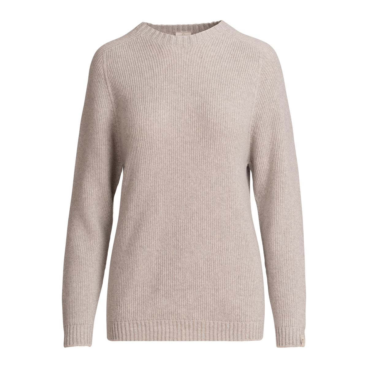 North Outdoor Maglione in lana merino Kinos da donna nel colore grigio nuvola, mulesing-free Lana merino. Prodotto in Finlandia. - 