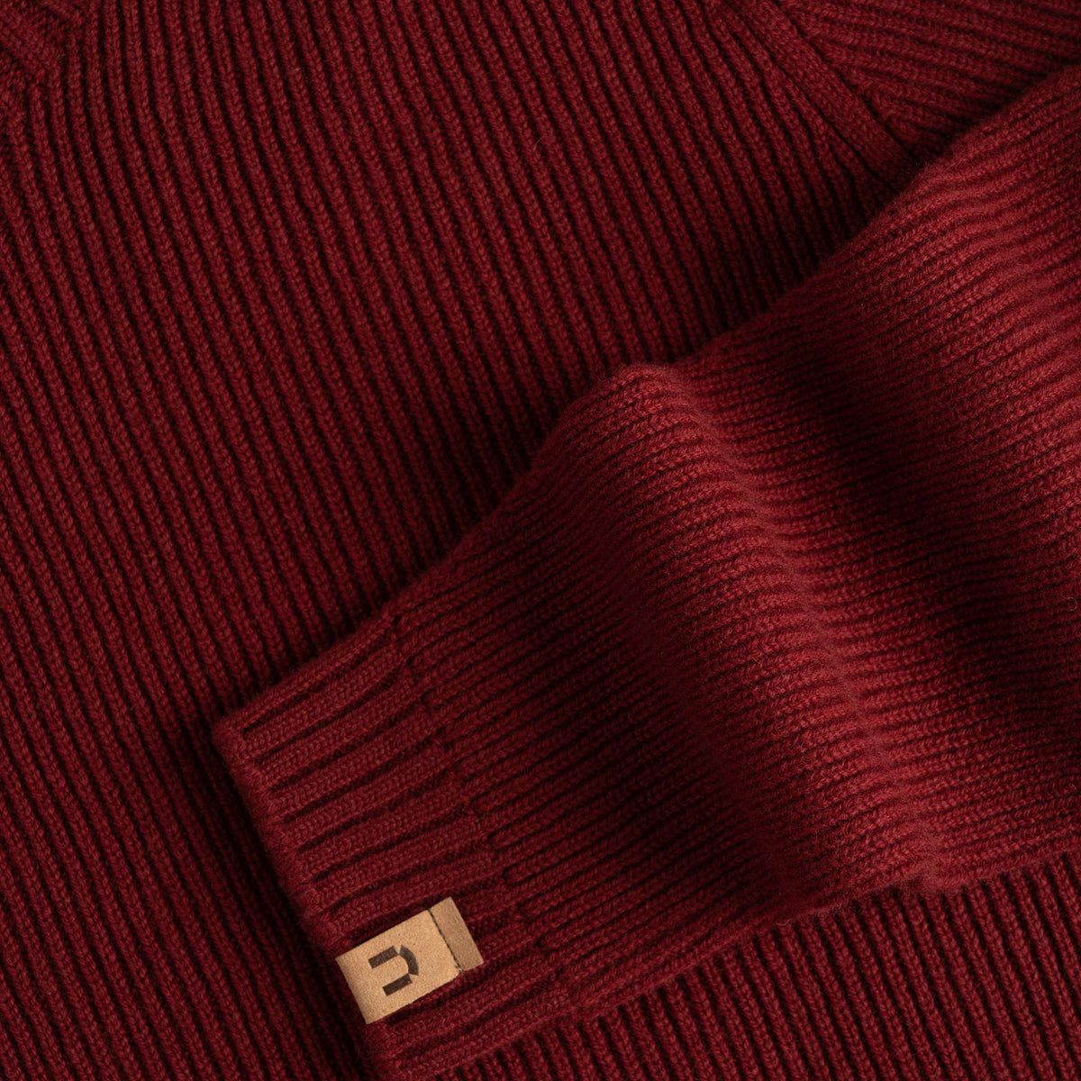 North Outdoor Maglione in lana merino Kinos da donna nel colore mirtillo rosso, mulesing-free Lana merino. Prodotto in Finlandia. - 