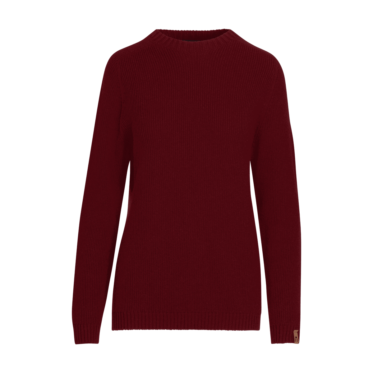 North Outdoor Maglione in lana merino Kinos da donna nel colore mirtillo rosso, mulesing-free Lana merino. Prodotto in Finlandia. - 