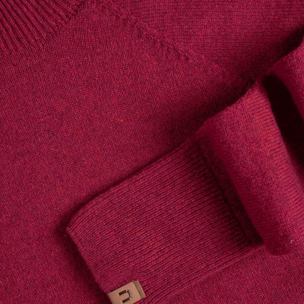 North Outdoor Tunturi women's merino knit sweater in arctic bramble mulesing-free merino wool. Made in Finland. - 