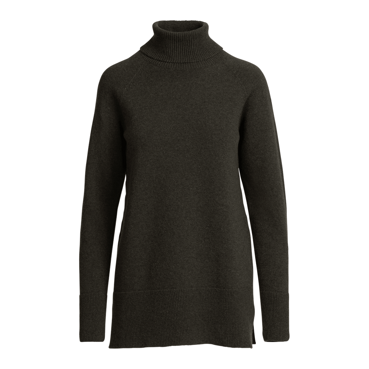 North Outdoor Tunturi Damen Merinostrickpullover in der Farbe Brennnessel, Mulesing-frei Merinowolle. Hergestellt in Finnland. - 