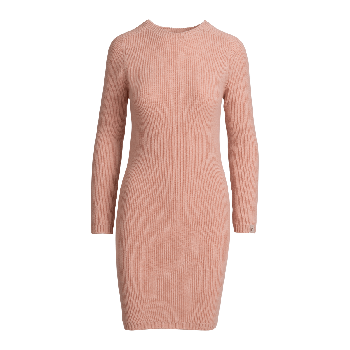 North Outdoor Abito in merino Kanerva da donna nel colore rosa cipria, mulesing-free Lana merino. Prodotto in Finlandia. - 