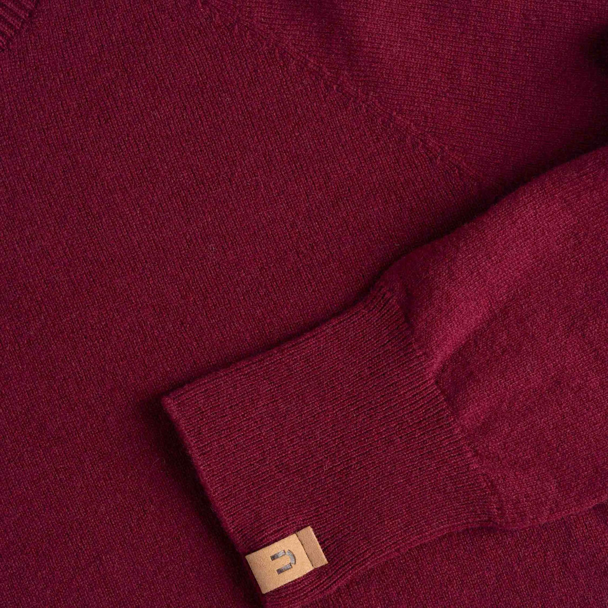 North Outdoor Maglione in maglia di merino Kide da donna nel colore mauve scuro, mulesing-free Lana merino. Prodotto in Finlandia. - 