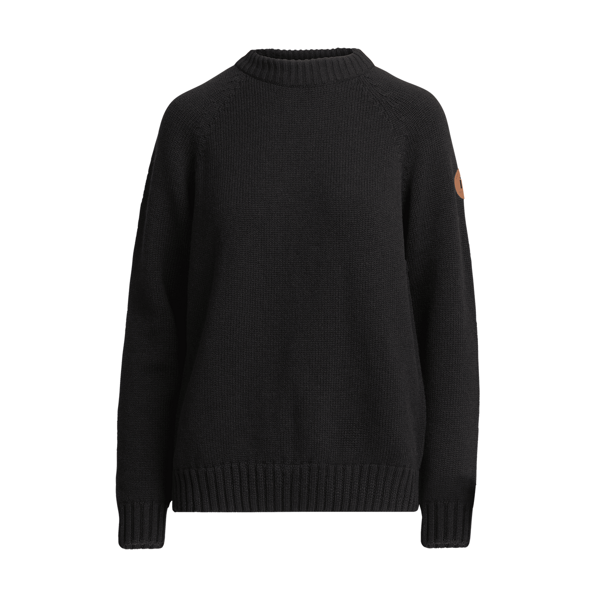 North Outdoor Pull en laine mérinos Viima femme de couleur noir charbon, sans mulesing Laine mérinos. Fabriqué en Finlande. - 