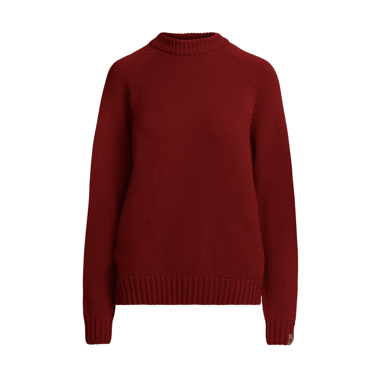 North Outdoor Maglione in lana merino Viima da donna nel colore chili, senza mulesing Lana merino. Prodotto in Finlandia. - 