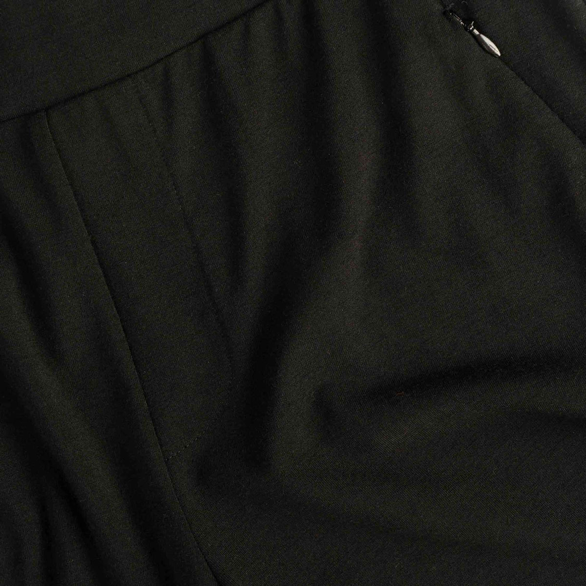 North Outdoor Linnea merinoshortsit W värissä musta, mulesing-vapaa merinovilla. Suunniteltu Suomessa. - 