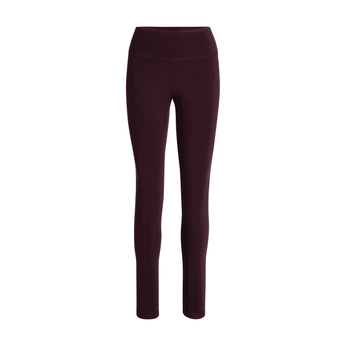 North Outdoor Ariel Damen-Merino-Leggings in Aubergine, mulesingfreie Merinowolle. Entworfen in Finnland. - 