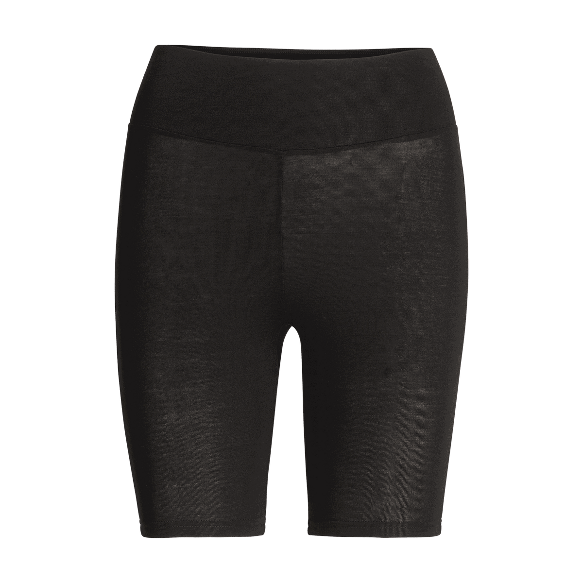 North Outdoor Bri merino biker-shortsit W värissä musta, mulesing-vapaa merinovilla. Suunniteltu Suomessa. - 