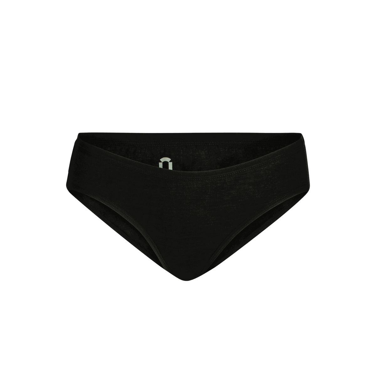 North Outdoor Ines merino brief W värissä musta, mulesing-vapaa merinovilla. Suunniteltu Suomessa. - 