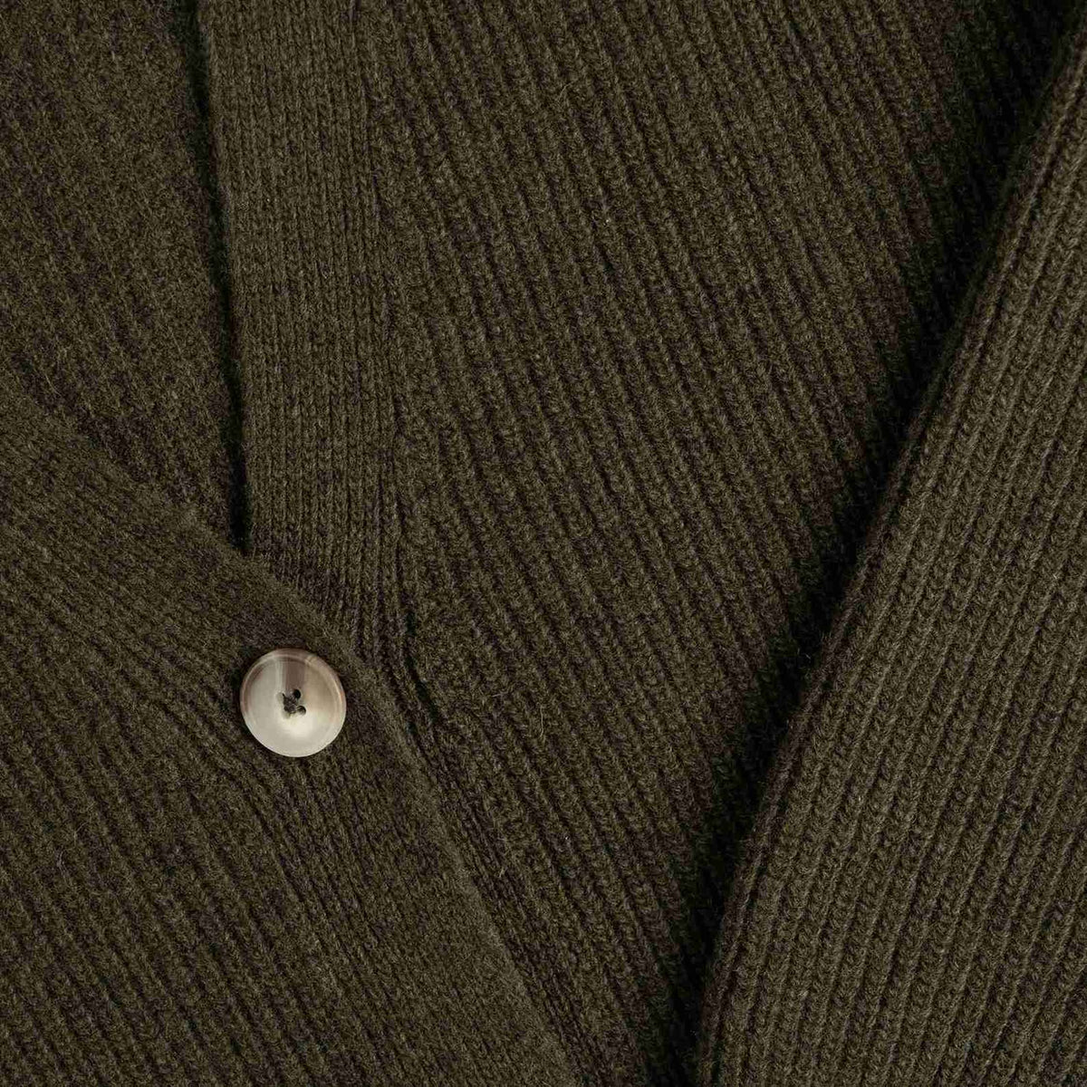 Haltia merinoneuletakki W - tumma oliivi