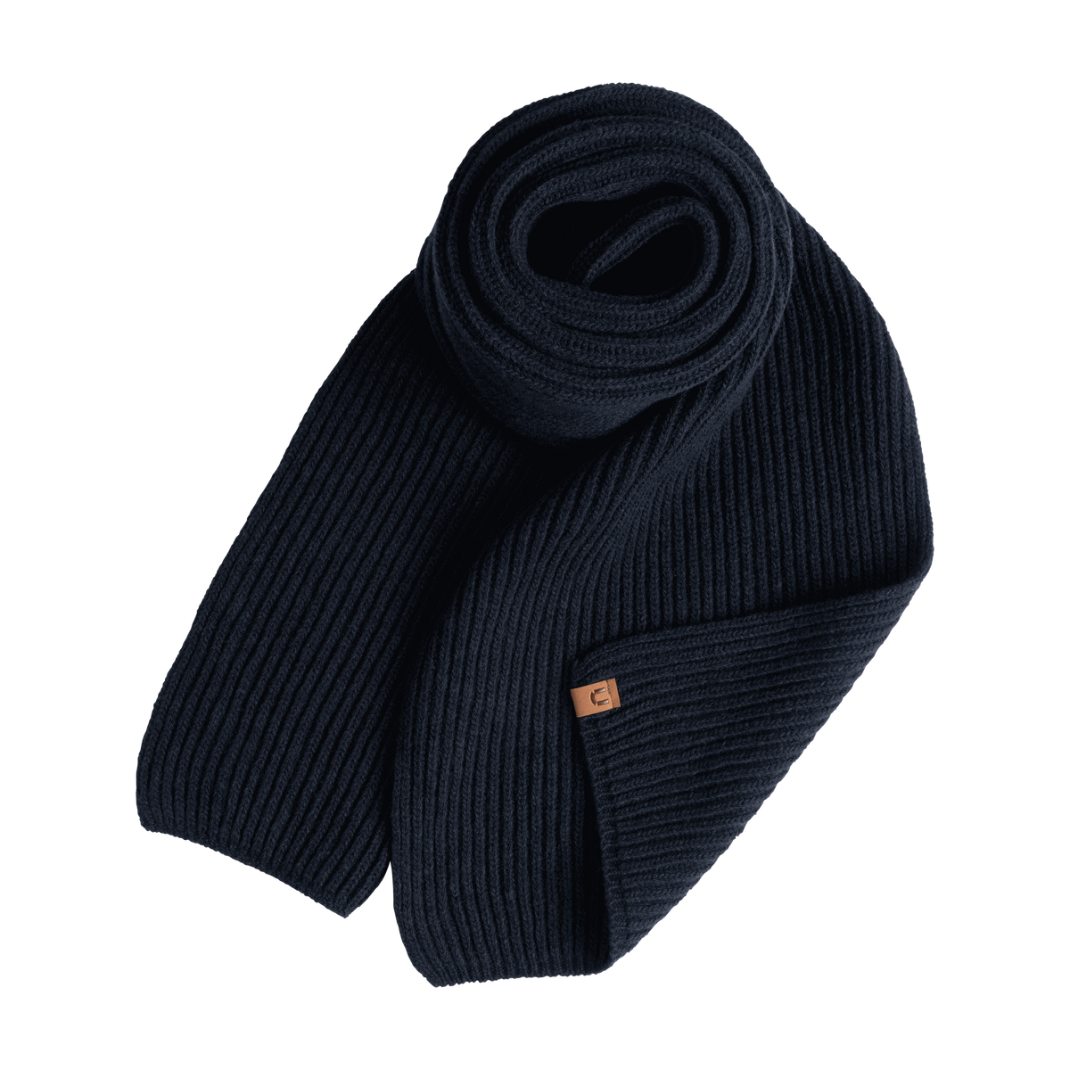 North Outdoor Pyry merino kaulaliina värissä indigonsininen, mulesing-vapaa merinovilla. Valmistettu Suomessa. - 