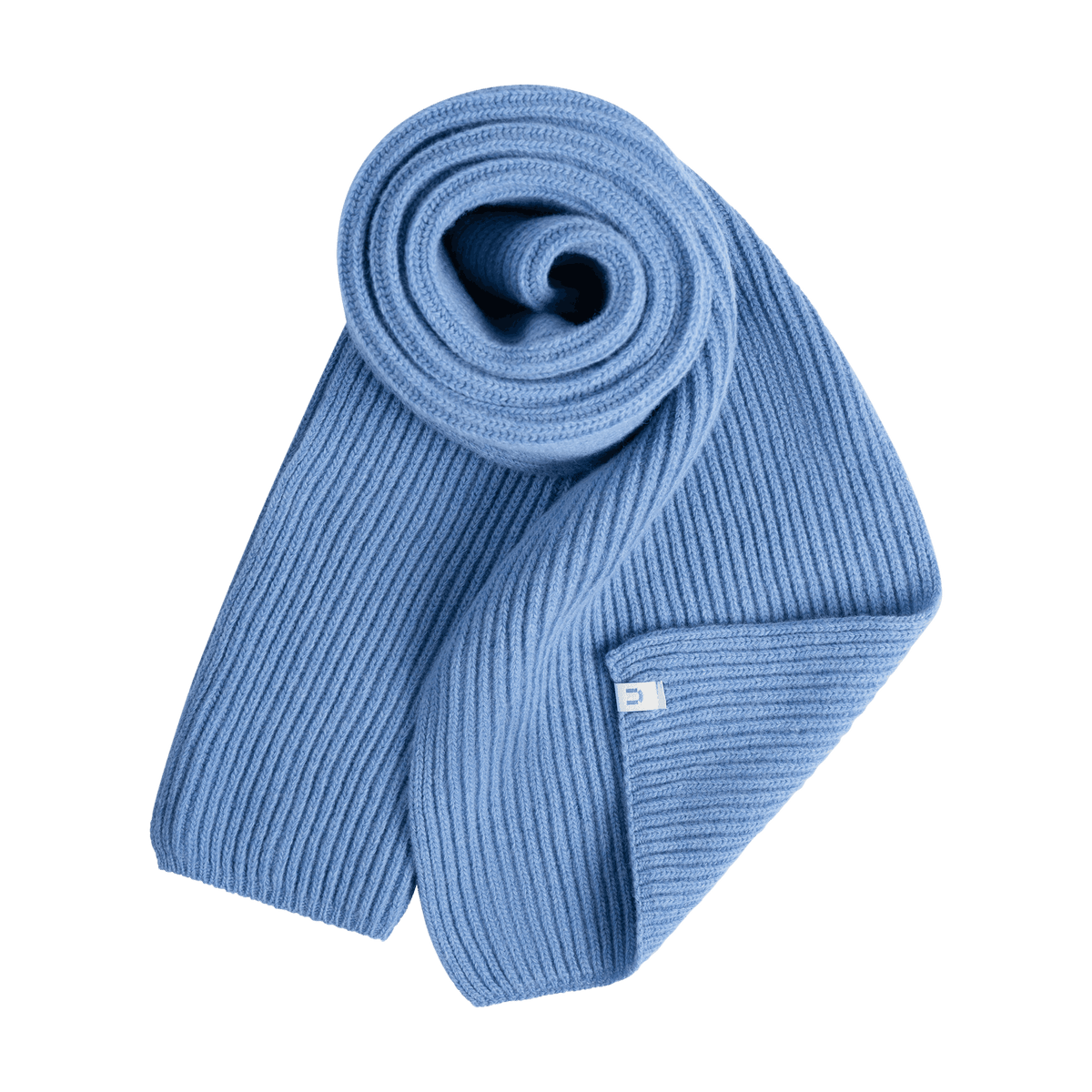 North Outdoor Pyry merino kaulaliina värissä taivaansininen, mulesing-vapaa merinovilla. Valmistettu Suomessa. - 